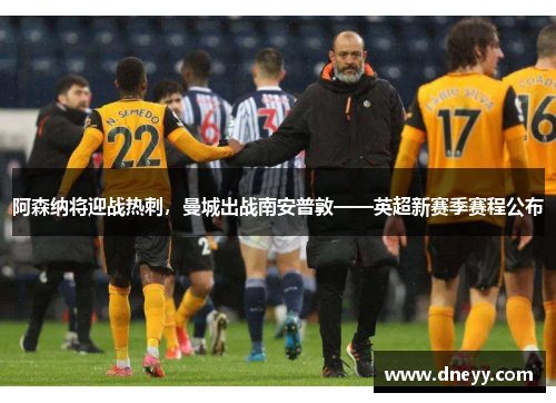 阿森纳将迎战热刺，曼城出战南安普敦——英超新赛季赛程公布